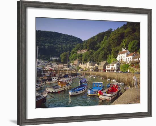 Lynmouth, Devon, England-John Miller-Framed Photographic Print