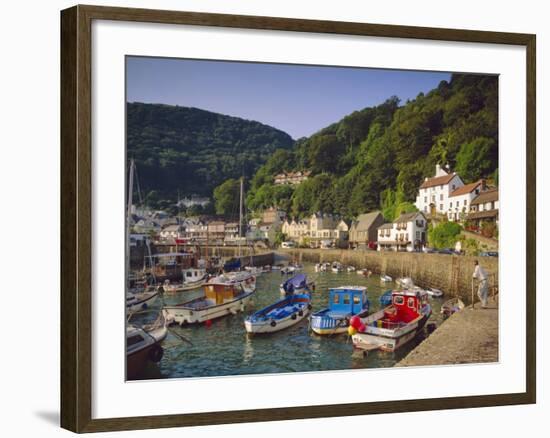 Lynmouth, Devon, England-John Miller-Framed Photographic Print