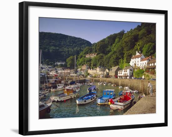 Lynmouth, Devon, England-John Miller-Framed Photographic Print