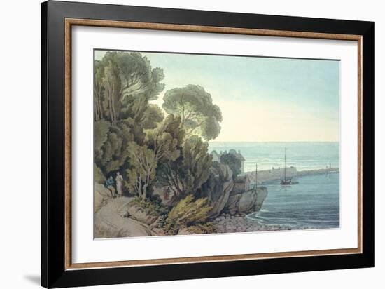 Lynmouth, Devon-John White Abbott-Framed Giclee Print