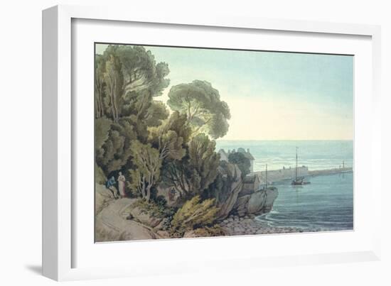 Lynmouth, Devon-John White Abbott-Framed Giclee Print