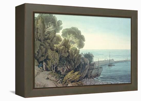 Lynmouth, Devon-John White Abbott-Framed Premier Image Canvas