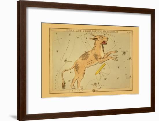 Lynx and Telescopium Herschilii-Aspin Jehosaphat-Framed Art Print