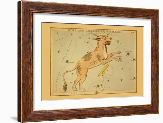 Lynx and Telescopium Herschilii-Aspin Jehosaphat-Framed Art Print