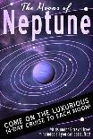 Neptune Retro Space Travel-Lynx Art Collection-Art Print