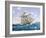 Lynx U.S. Privateer-Roy Cross-Framed Art Print