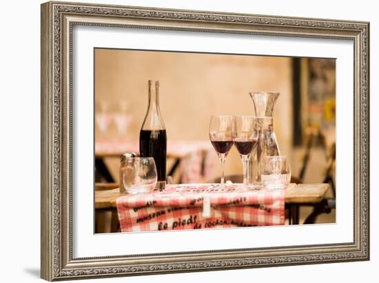 Lyon Brasserie I-Erin Berzel-Framed Photographic Print