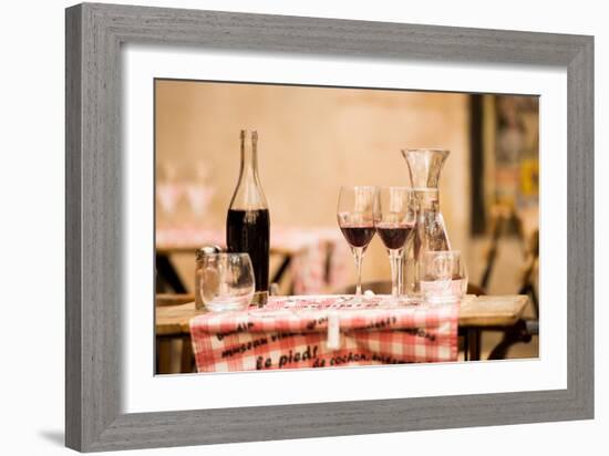 Lyon Brasserie I-Erin Berzel-Framed Photographic Print