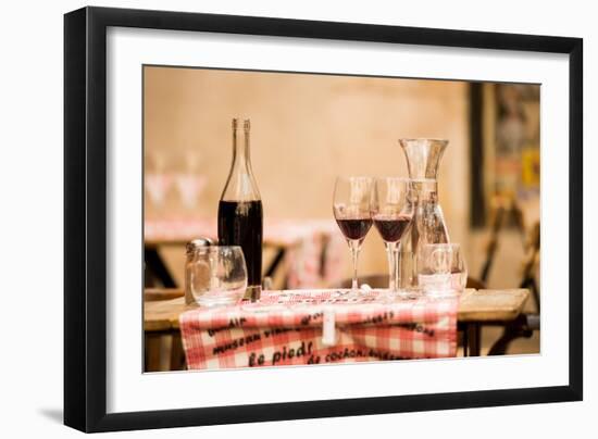 Lyon Brasserie I-Erin Berzel-Framed Photographic Print