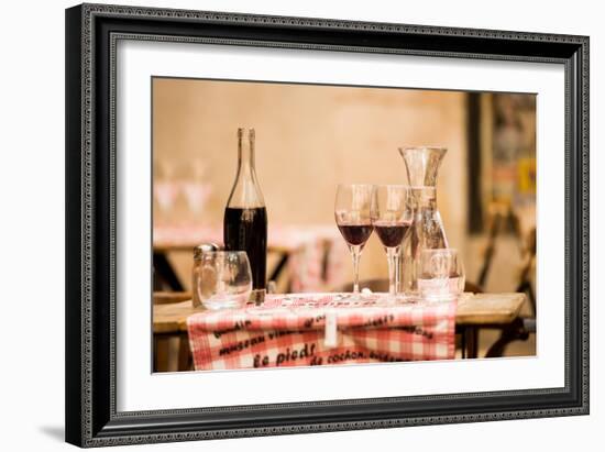 Lyon Brasserie I-Erin Berzel-Framed Photographic Print