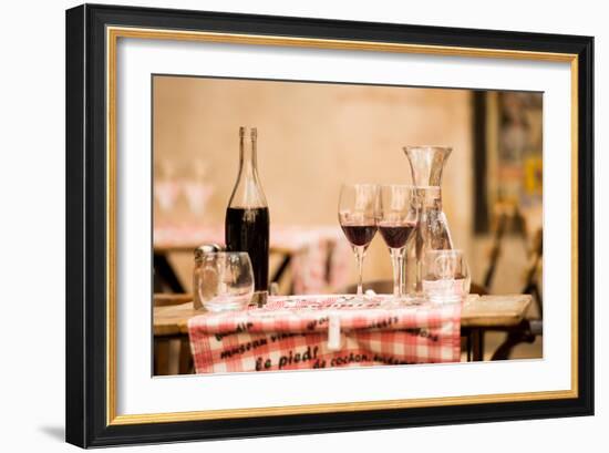 Lyon Brasserie I-Erin Berzel-Framed Photographic Print