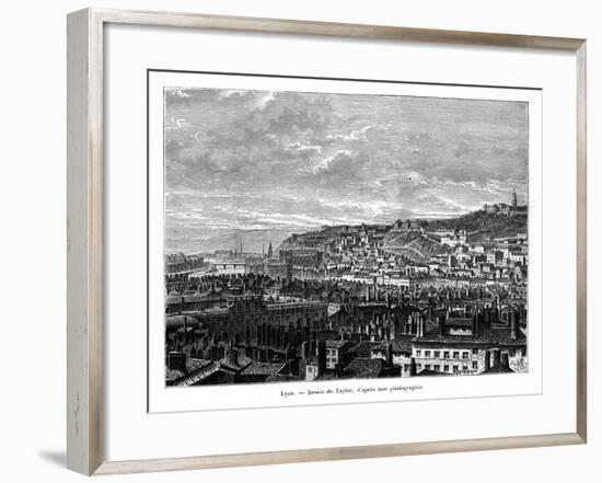 Lyon, France, 19th Century-Taylor-Framed Giclee Print