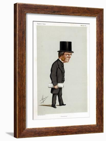 Lyon Playfair, Scottish Chemist, Politician and Administrator, 1875-Carlo Pellegrini-Framed Giclee Print