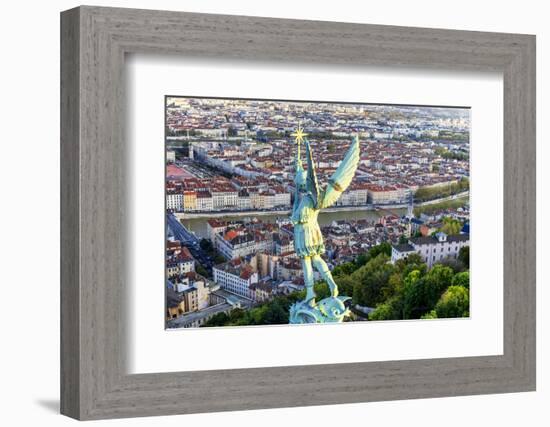 Lyon View-vent du sud-Framed Photographic Print