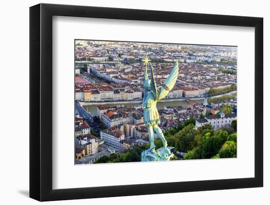 Lyon View-vent du sud-Framed Photographic Print
