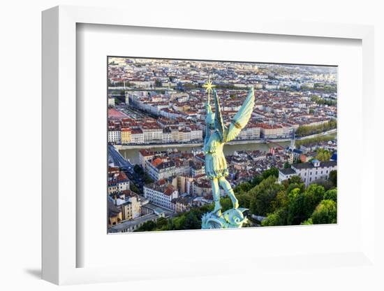 Lyon View-vent du sud-Framed Photographic Print