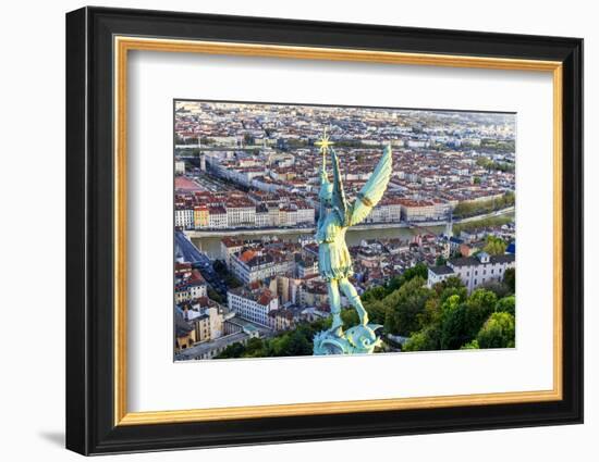 Lyon View-vent du sud-Framed Photographic Print