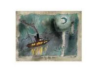 Carnival Giants Marching Through Town Scattering the Citizens Who Scurry Under Their Feet-Lyonel Feininger-Framed Photographic Print