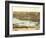 Lyons, Iowa - Panoramic Map-Lantern Press-Framed Art Print