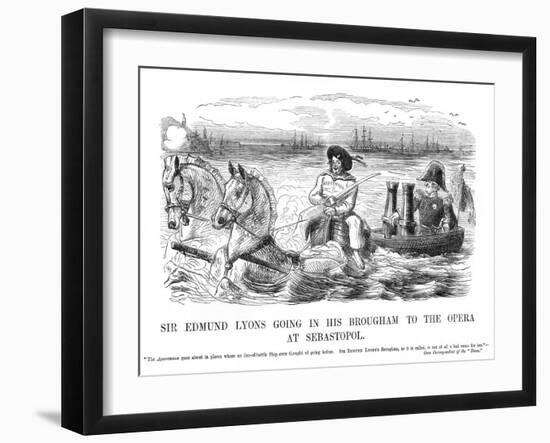 Lyons (Leech)-John Leech-Framed Art Print