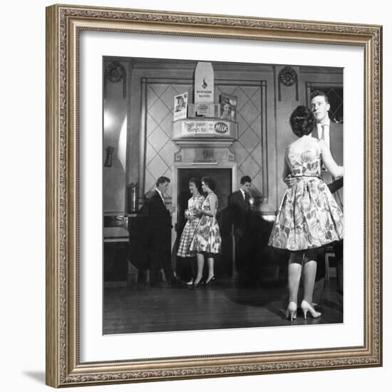 Lyons Maid Drinka Winta Pinta Promotional Dance, Mexborough, South Yorkshire, 1960-Michael Walters-Framed Photographic Print