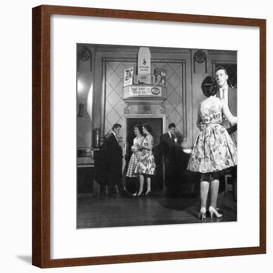 Lyons Maid Drinka Winta Pinta Promotional Dance, Mexborough, South Yorkshire, 1960-Michael Walters-Framed Photographic Print