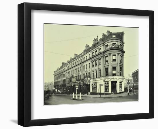 Lyons Tea Shop in the Strand, London, September 1930-null-Framed Photographic Print