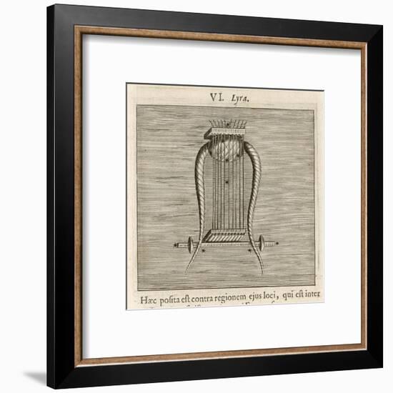 Lyra the Lyre-Gaius Julius Hyginus-Framed Art Print