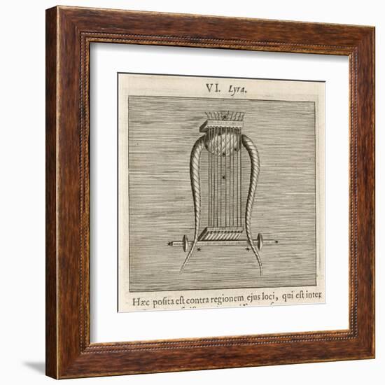 Lyra the Lyre-Gaius Julius Hyginus-Framed Art Print