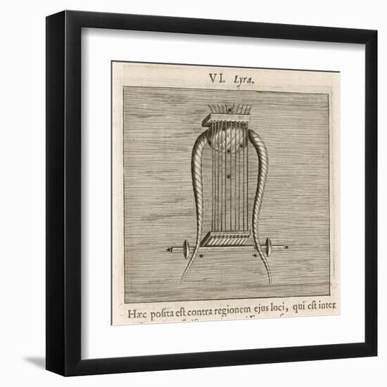 Lyra the Lyre-Gaius Julius Hyginus-Framed Art Print