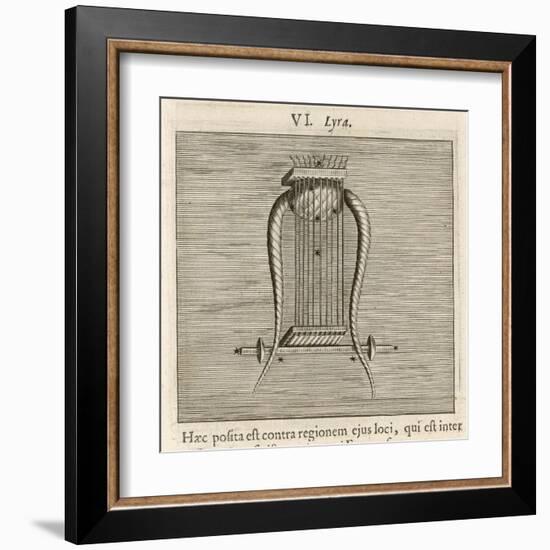 Lyra the Lyre-Gaius Julius Hyginus-Framed Art Print