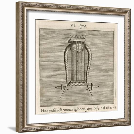 Lyra the Lyre-Gaius Julius Hyginus-Framed Art Print