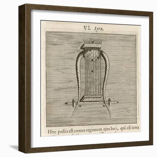 Lyra the Lyre-Gaius Julius Hyginus-Framed Art Print