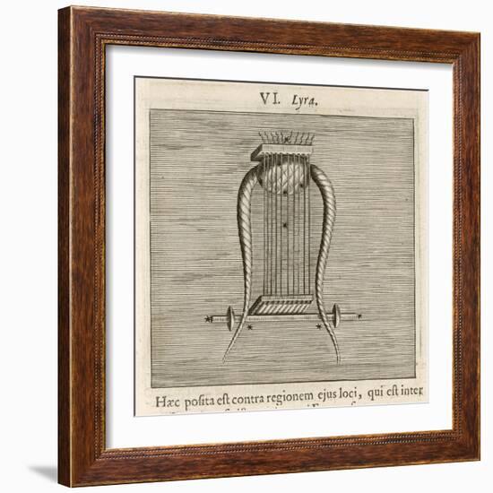 Lyra the Lyre-Gaius Julius Hyginus-Framed Art Print