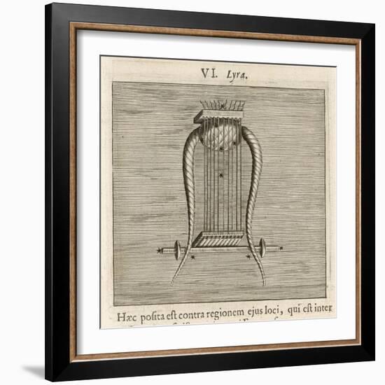 Lyra the Lyre-Gaius Julius Hyginus-Framed Art Print