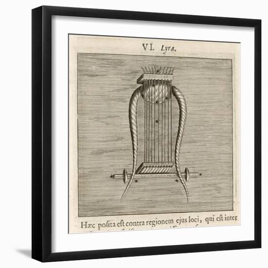 Lyra the Lyre-Gaius Julius Hyginus-Framed Art Print