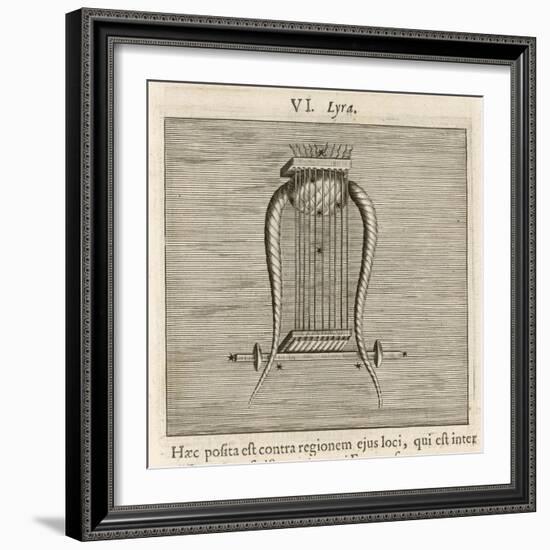 Lyra the Lyre-Gaius Julius Hyginus-Framed Art Print