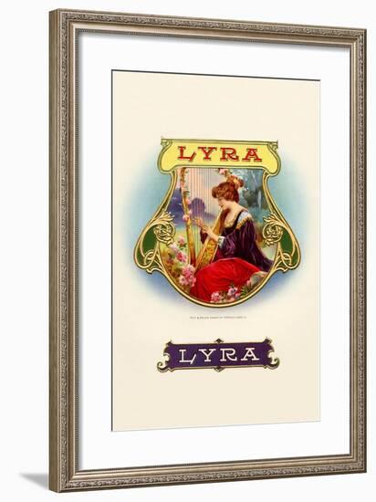 Lyra-null-Framed Art Print