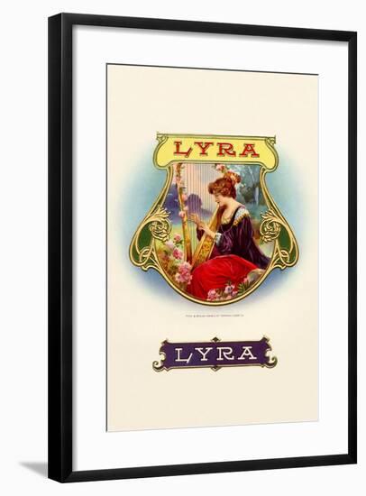 Lyra-null-Framed Art Print