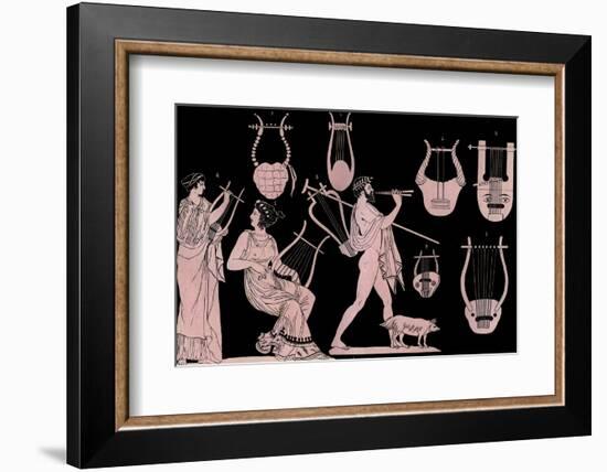 Lyre and Cithara-Stefano Bianchetti-Framed Photographic Print