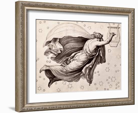 Lyre Of Orpheus-Eduard Ritter Von Engerth-Framed Giclee Print