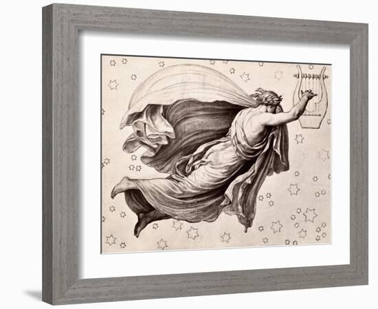 Lyre Of Orpheus-Eduard Ritter Von Engerth-Framed Giclee Print