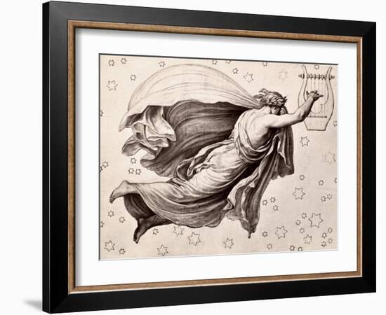 Lyre Of Orpheus-Eduard Ritter Von Engerth-Framed Giclee Print