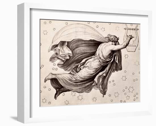 Lyre Of Orpheus-Eduard Ritter Von Engerth-Framed Giclee Print