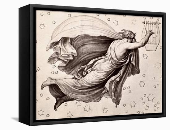 Lyre Of Orpheus-Eduard Ritter Von Engerth-Framed Premier Image Canvas