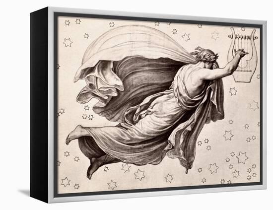 Lyre Of Orpheus-Eduard Ritter Von Engerth-Framed Premier Image Canvas