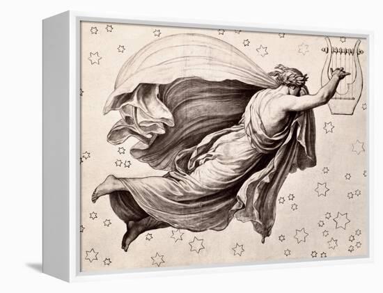 Lyre Of Orpheus-Eduard Ritter Von Engerth-Framed Premier Image Canvas