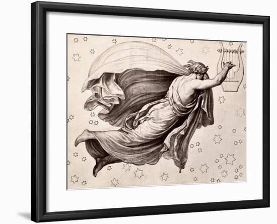 Lyre Of Orpheus-Eduard Ritter Von Engerth-Framed Giclee Print