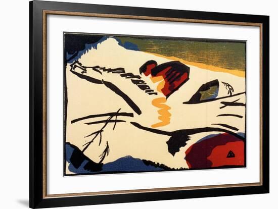 Lyrical, 1911-Wassily Kandinsky-Framed Giclee Print