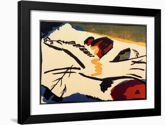Lyrical, 1911-Wassily Kandinsky-Framed Giclee Print